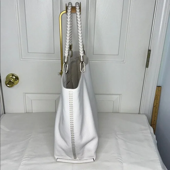 Kate Spade Hampton Road White Leather Tote Bag GUC - Picture 10 of 14